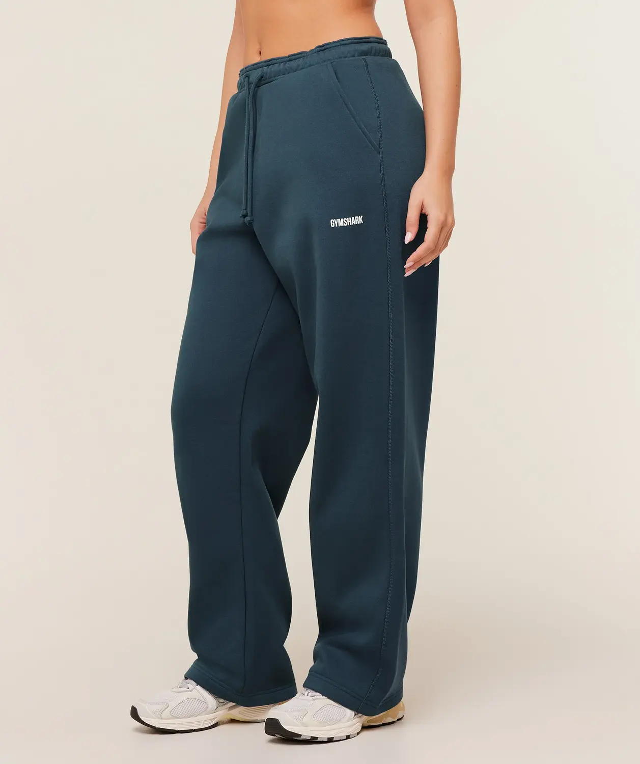 Cosy Luxe Straight Leg Regular Joggers Oversized Fit - Image 3