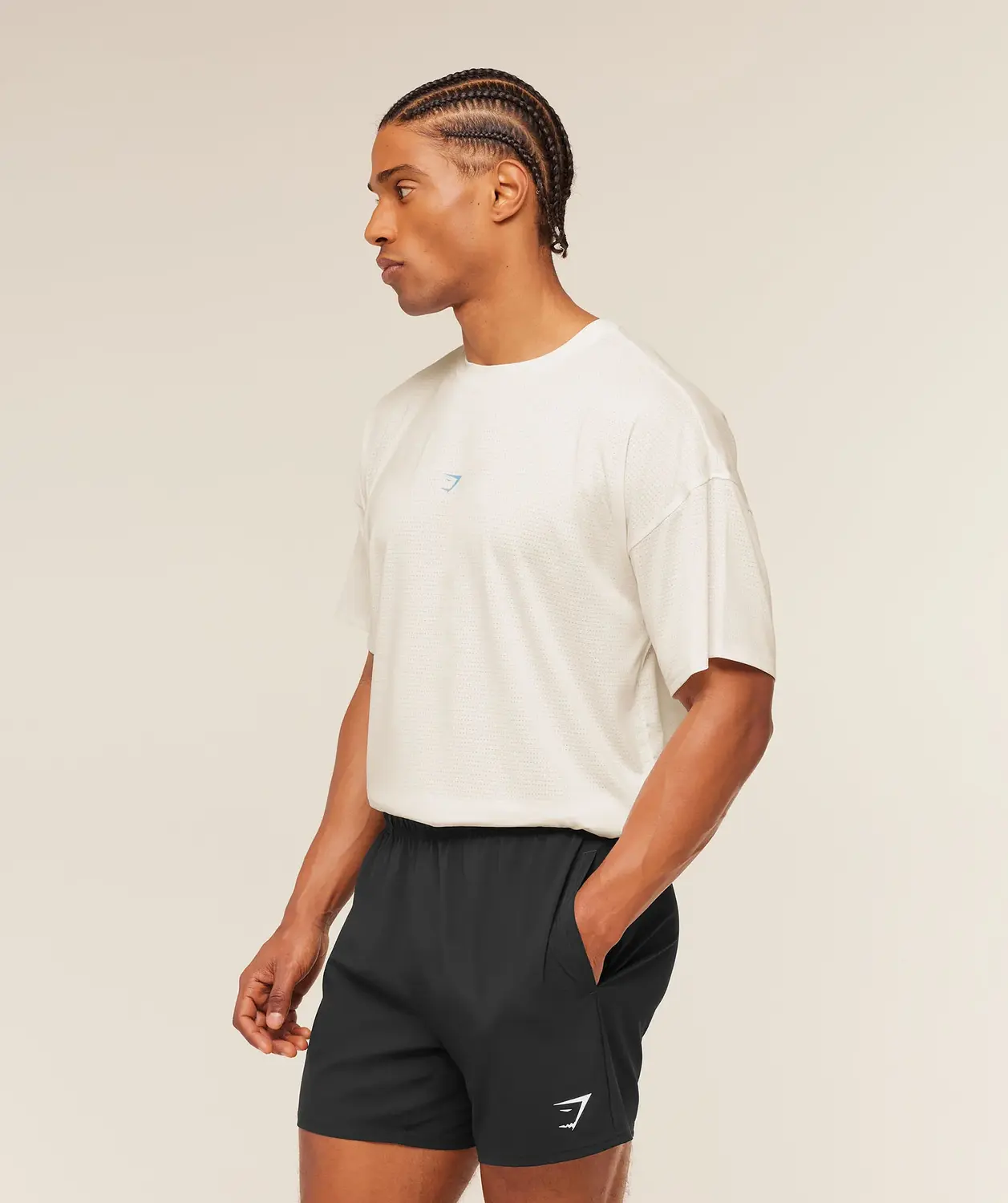 Gsrc Stencil Graphic T-Shirt Oversized Fit - Image 3