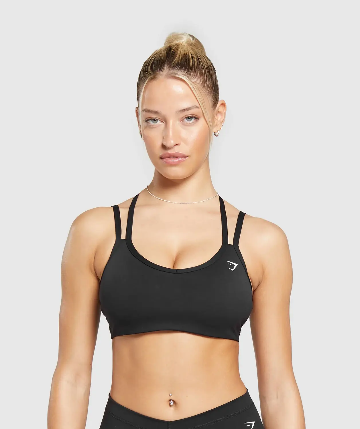 Strap Feature Sports Bra Medium Support - Image 2