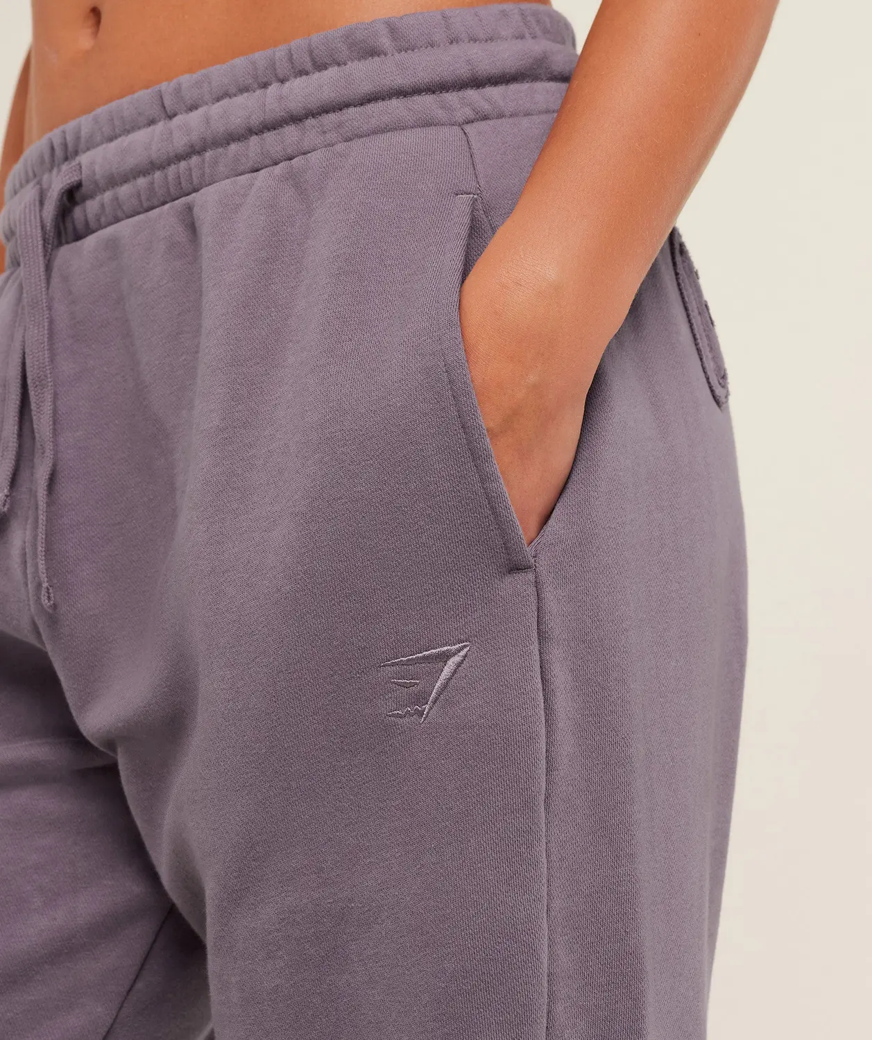 Power Washed Cuff Joggers Oversized Fit - Image 4