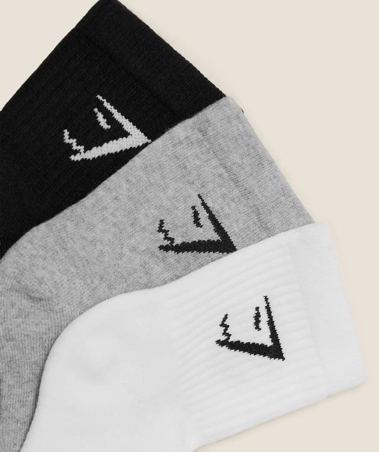 Crew Socks 3Pk - Image 2