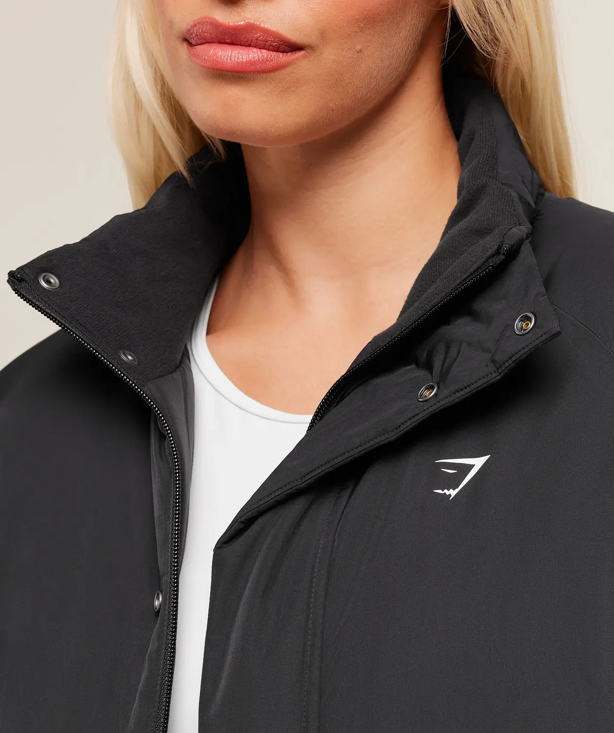 Oversized Puffer Jacket Oversized Fit - Image 6