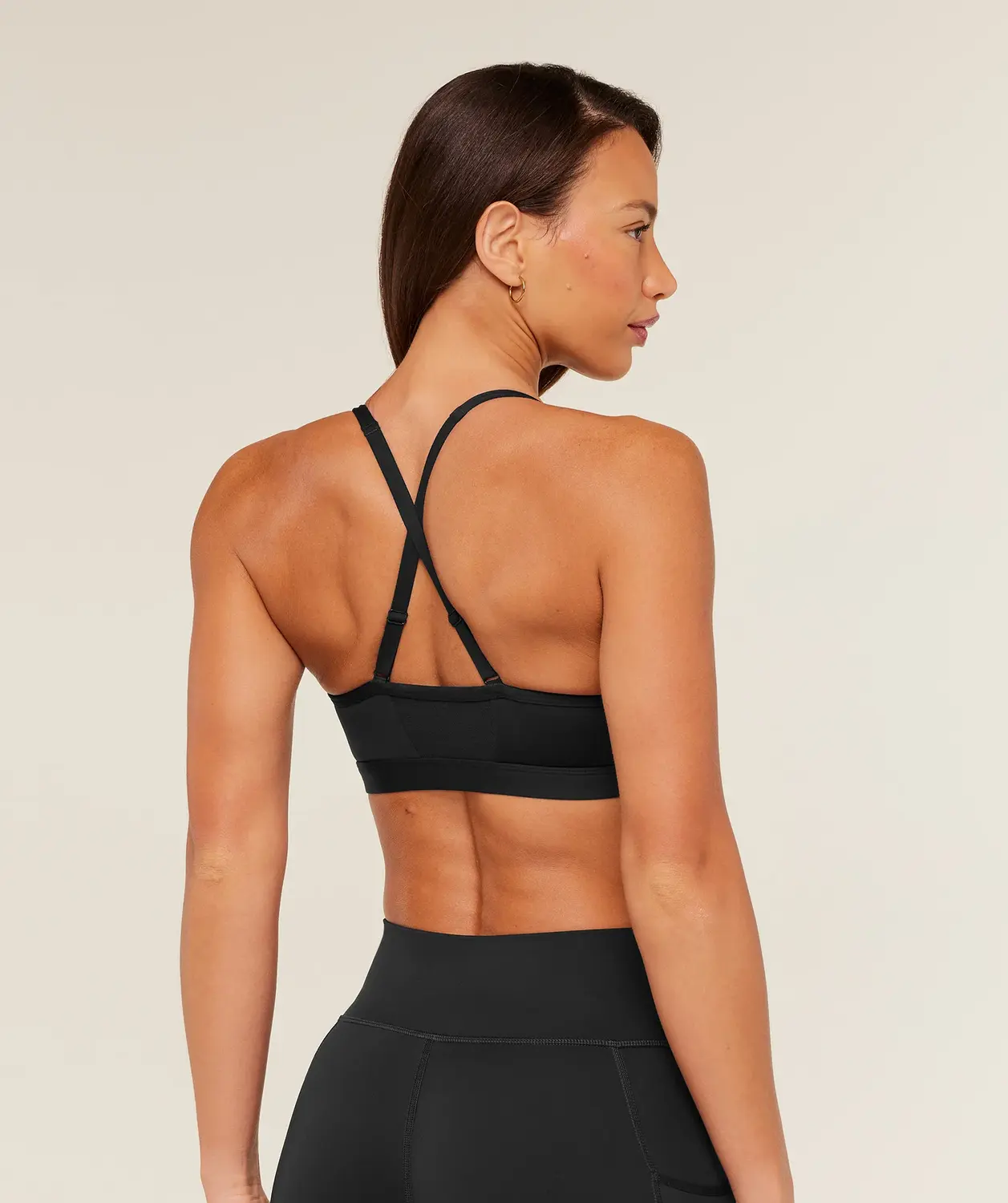 Ruched Sports Bra Medium Support - Image 2