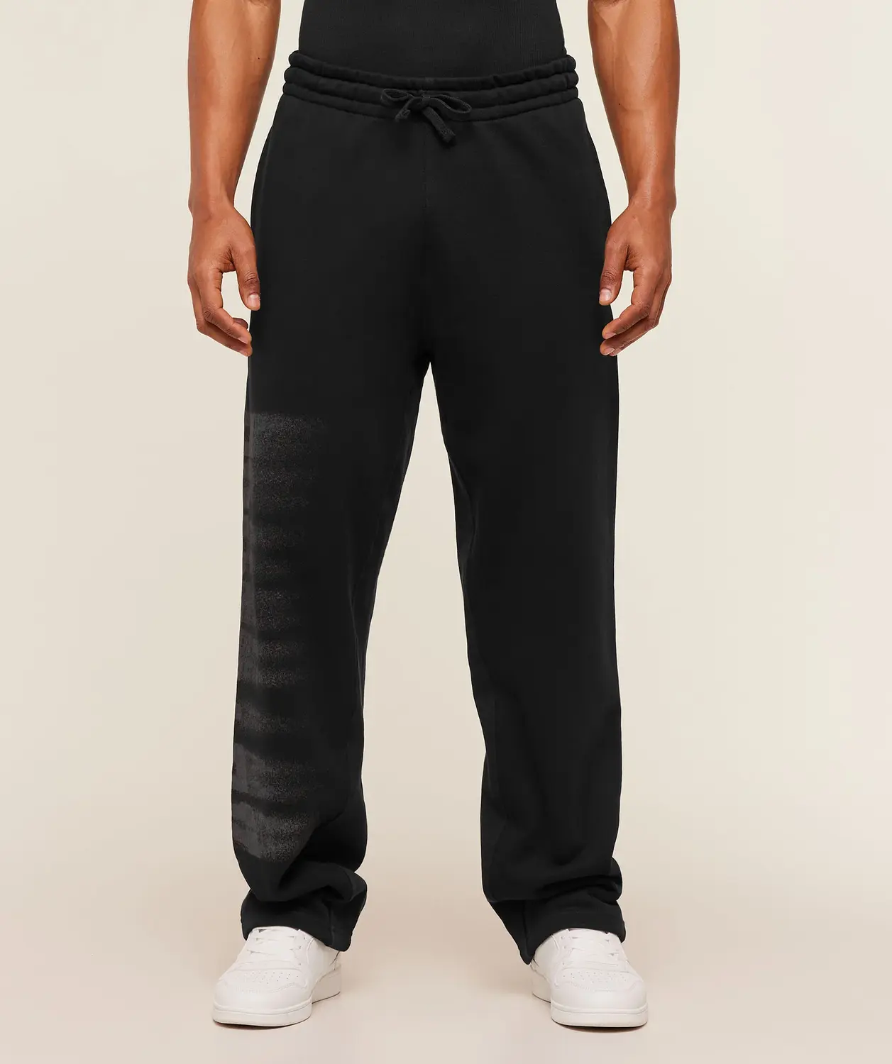 Fade Graphic Straight Leg Pants Oversized Fit - Image 2