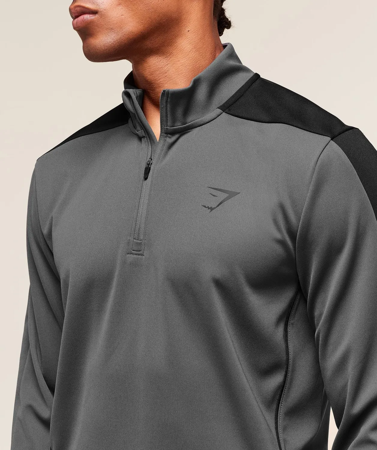 Arrival Block 1/4 Zip Slim Fit - Image 5