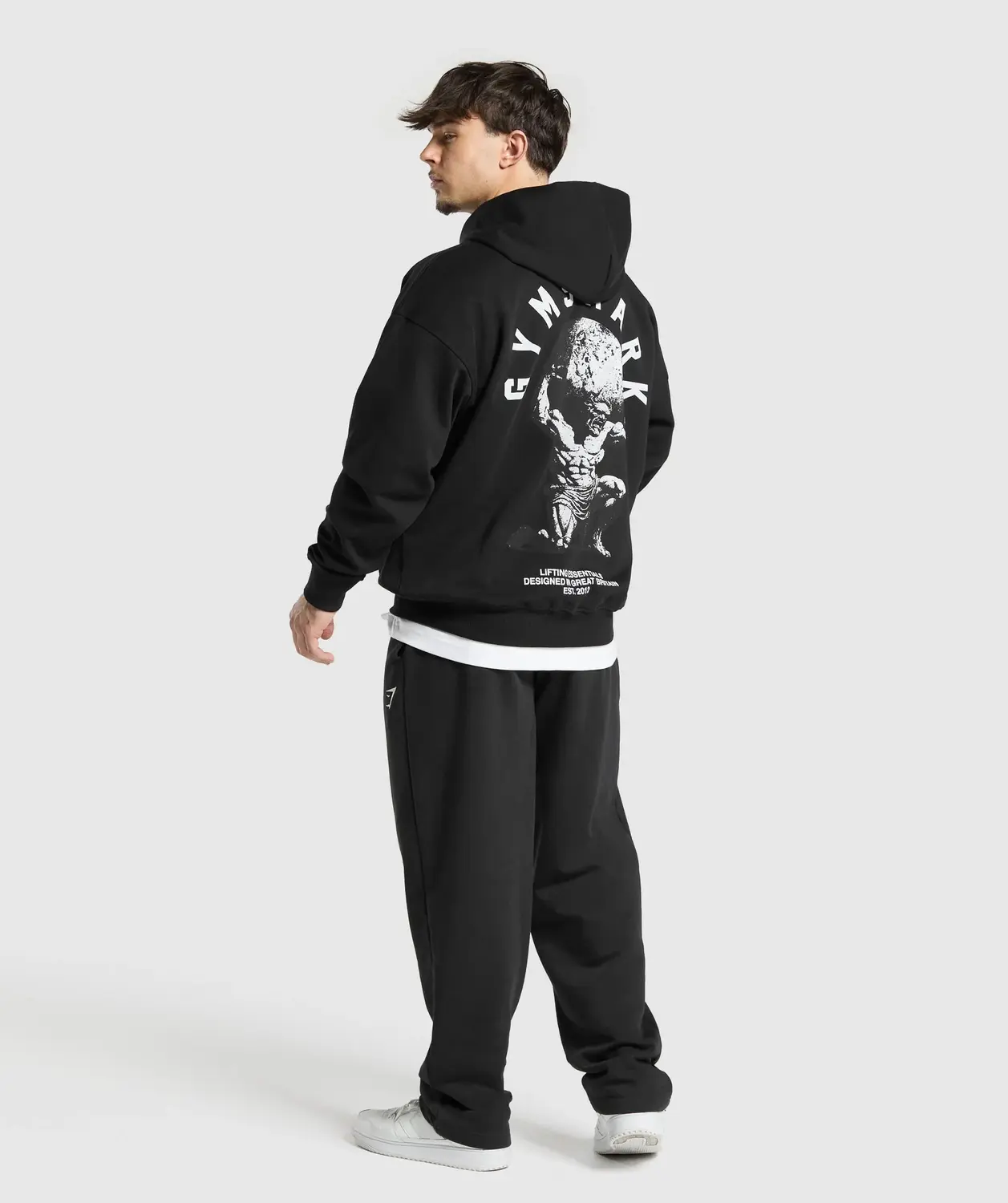 Atlas Zip Up Hoodie Oversized Fit - Image 3