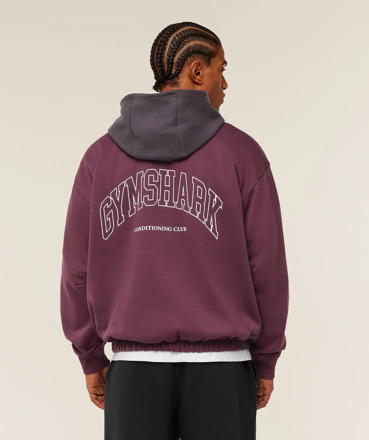 Collegiate Tech Hoodie Oversized Fit - Image 2