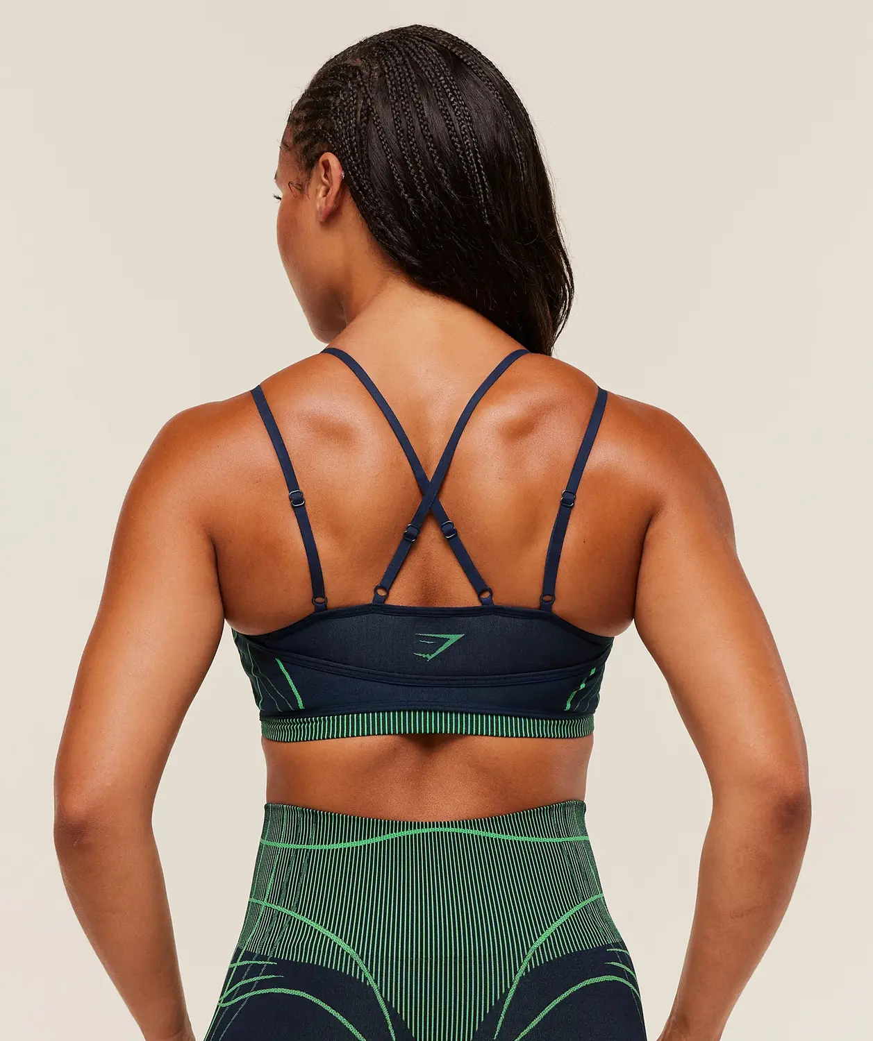 Apex Seamless Strappy Sports Bra Light Support - Image 2
