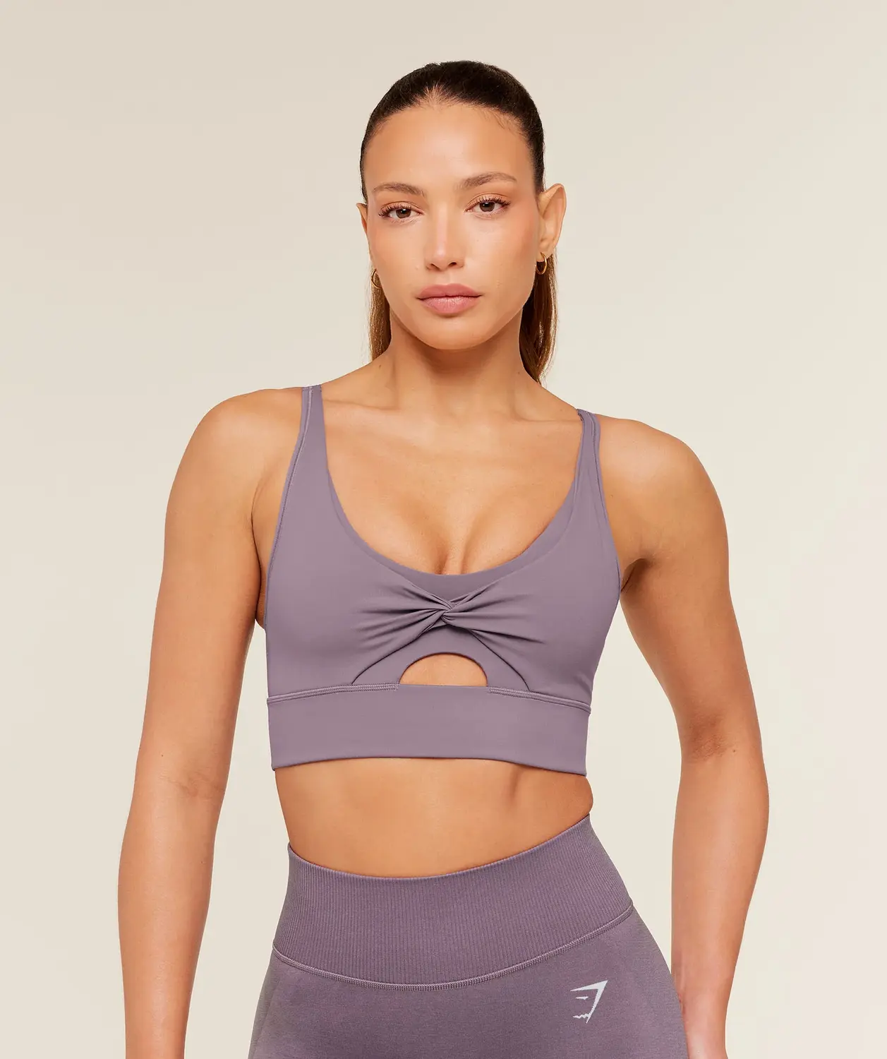 Twist Front Sports Bra Medium Support