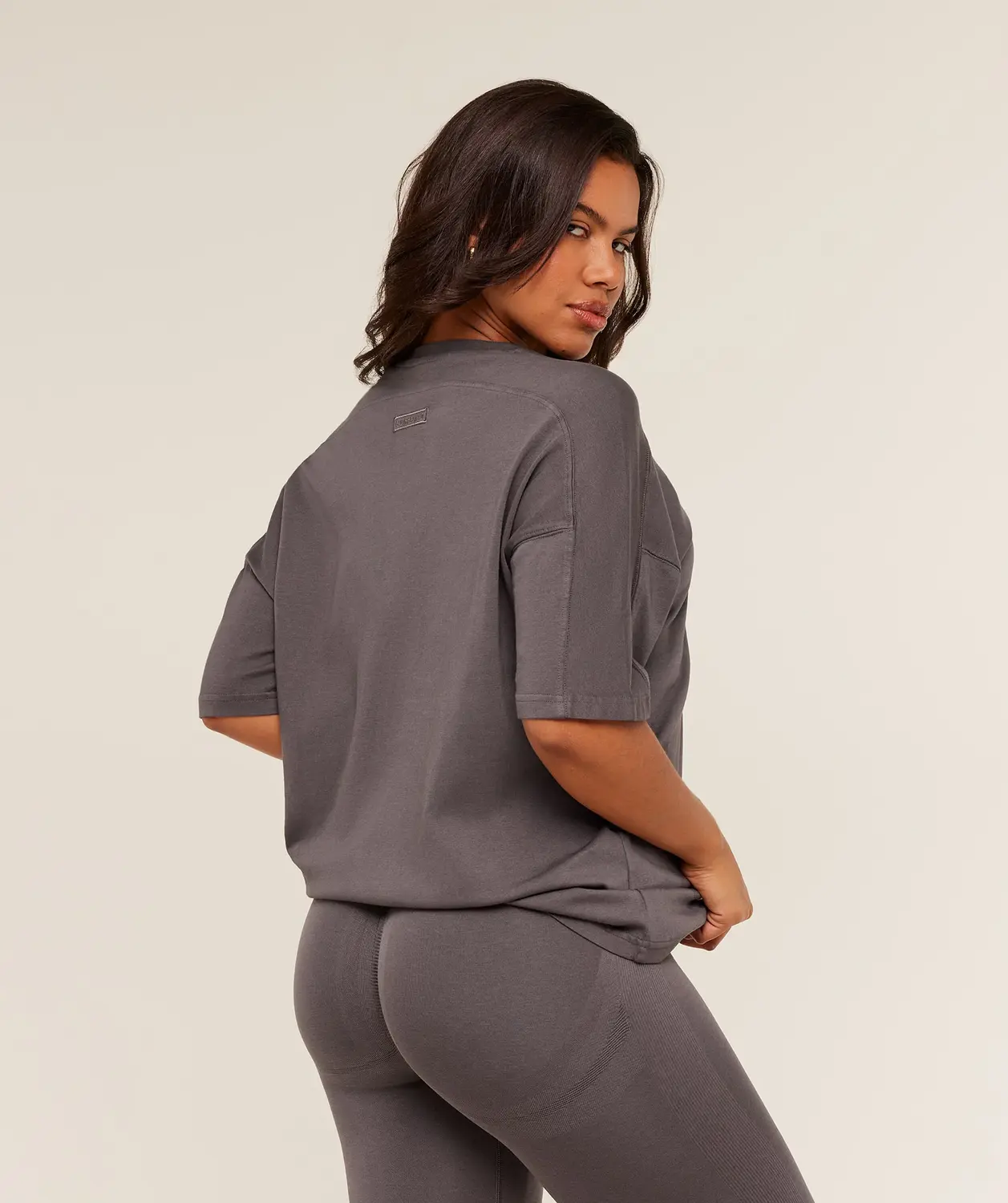 Pump Cover Structured Fleece Top Oversized Fit - Image 2