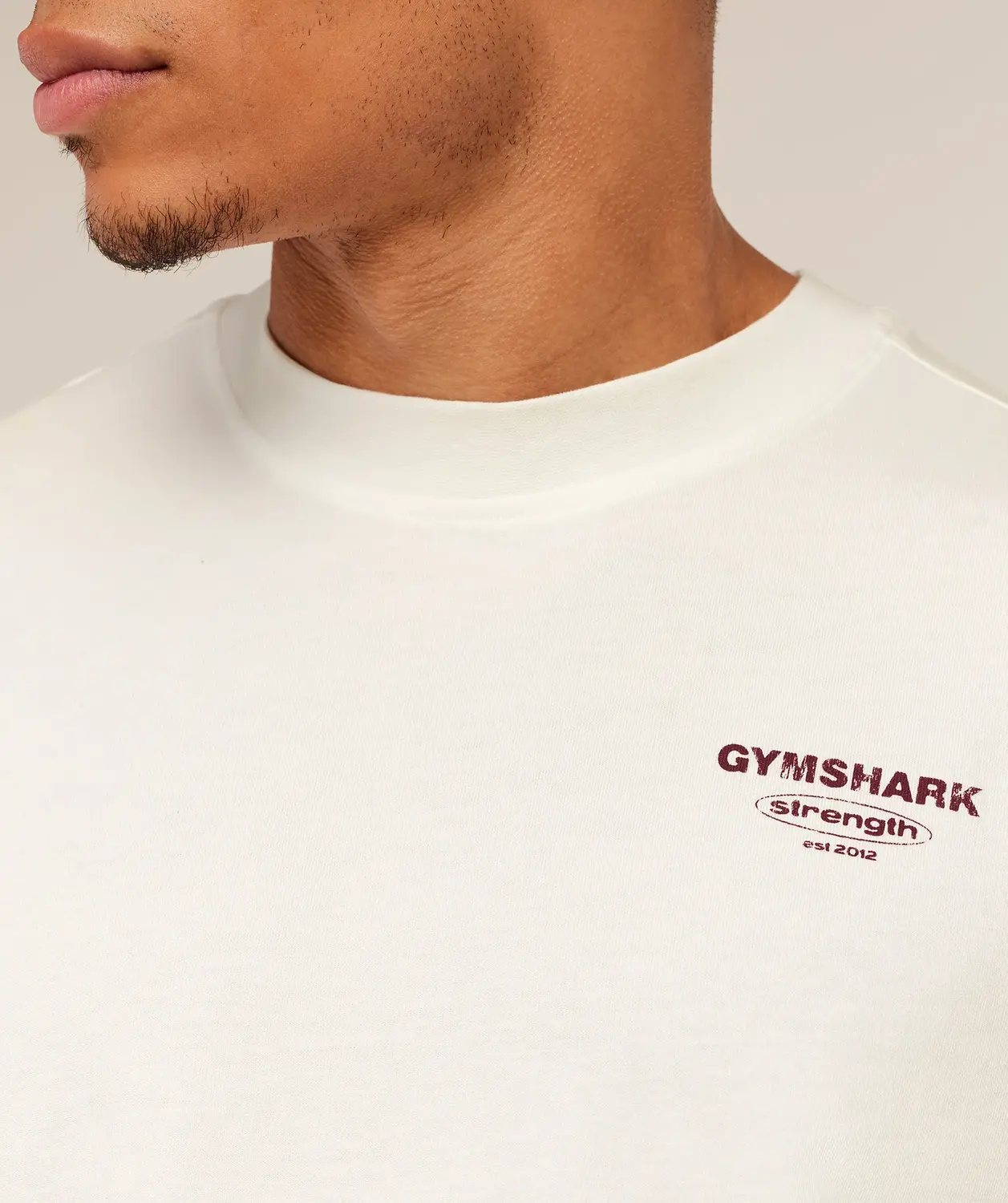 Strength Stars Washed Graphic T-Shirt Oversized Fit - Image 5