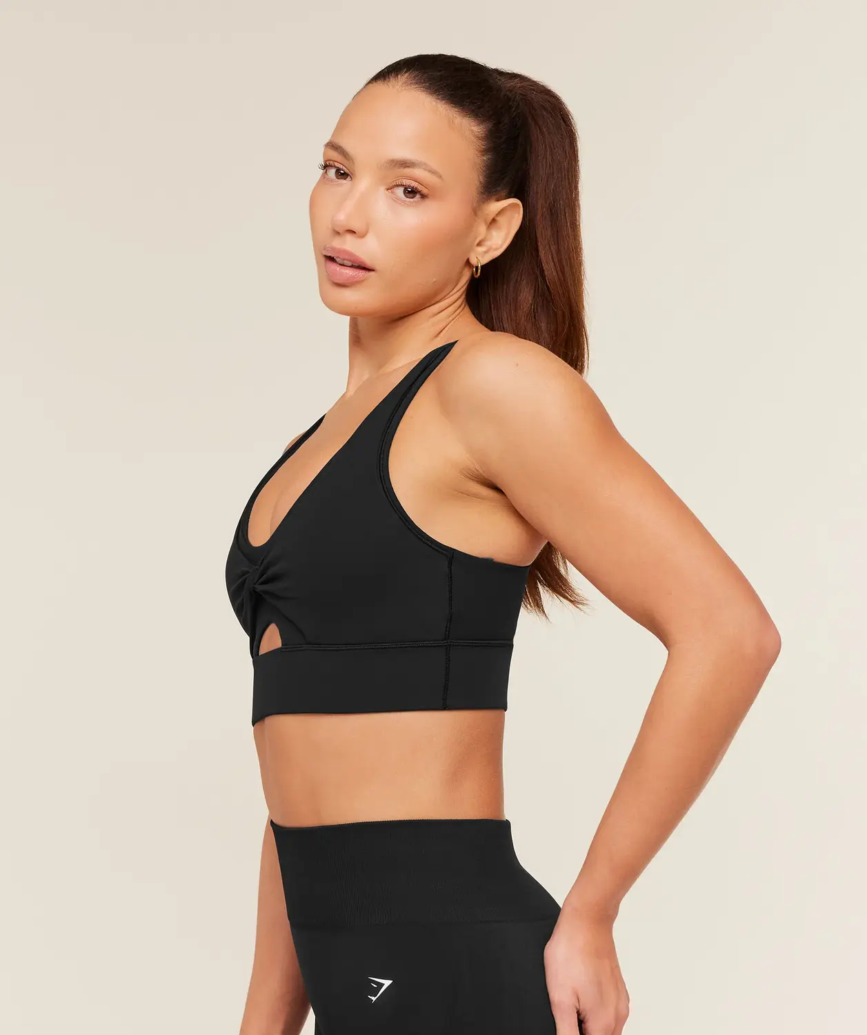 Twist Front Sports Bra Medium Support - Image 3