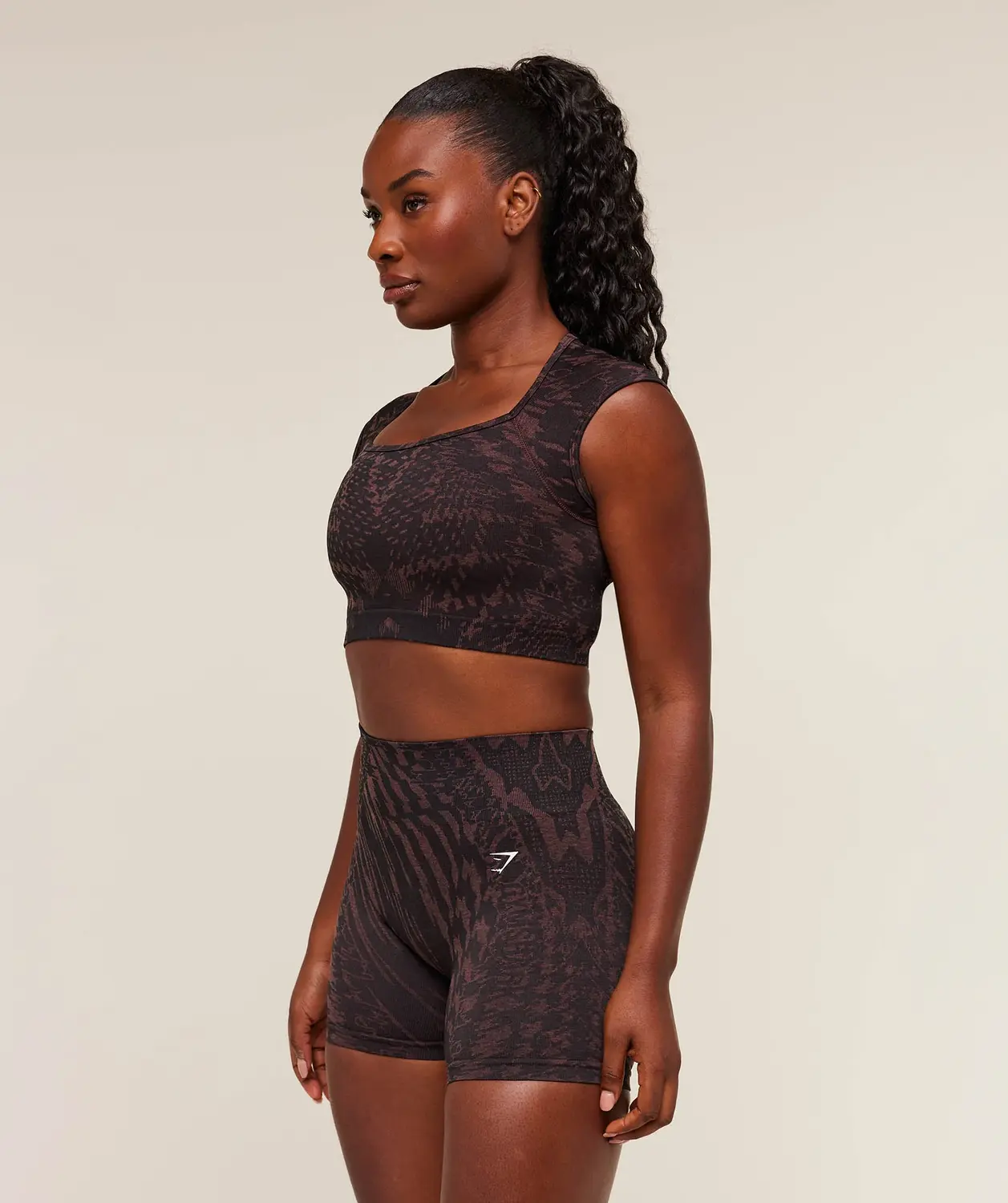 Adapt Houndstooth Midi Top - Image 3
