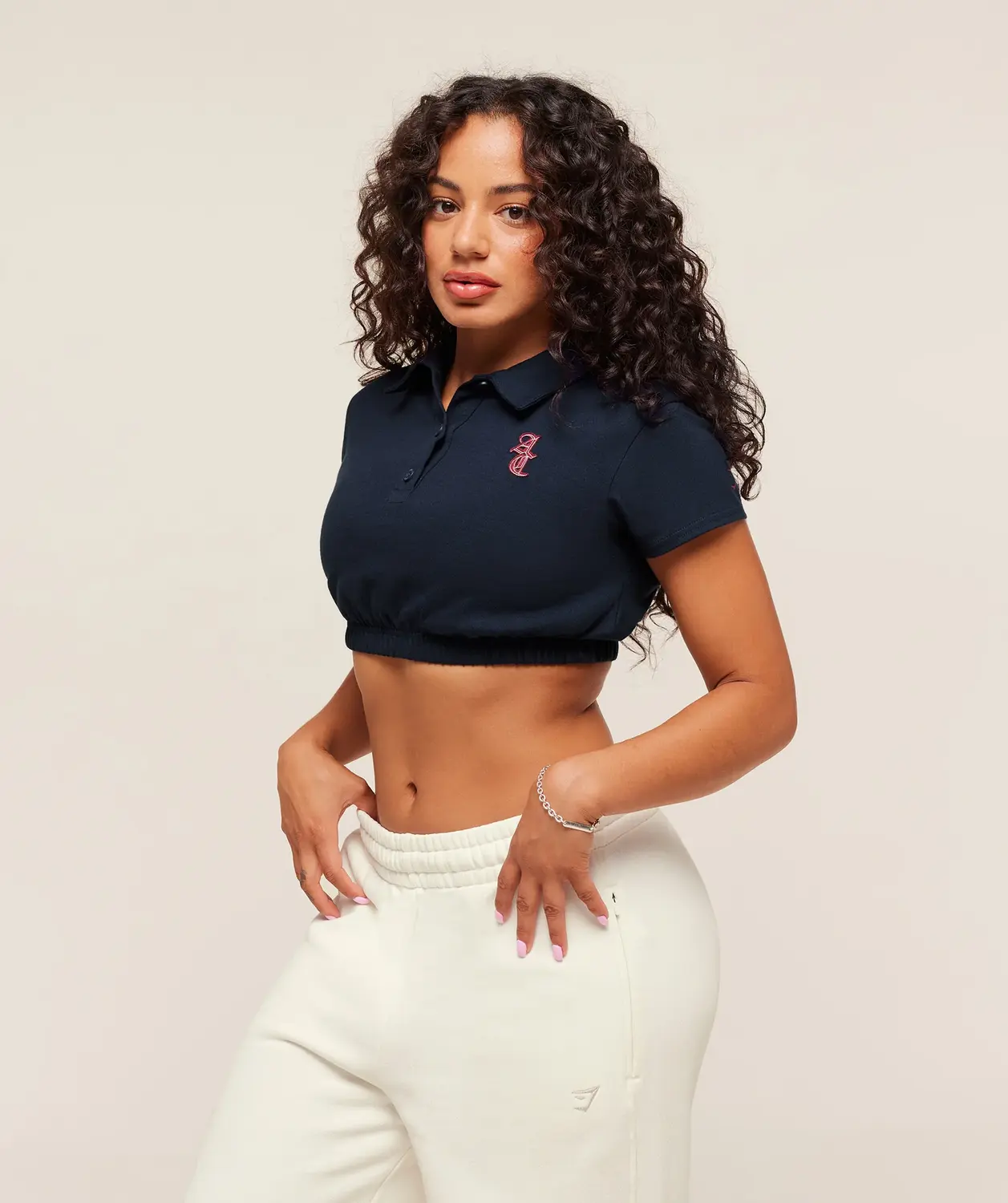 Gymshark X Analis Cropped Polo - Image 3