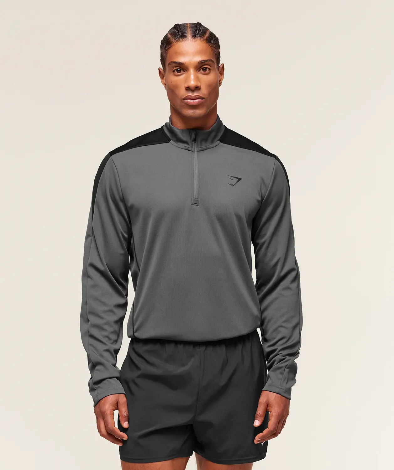 Arrival Block 1/4 Zip Slim Fit - Image 4