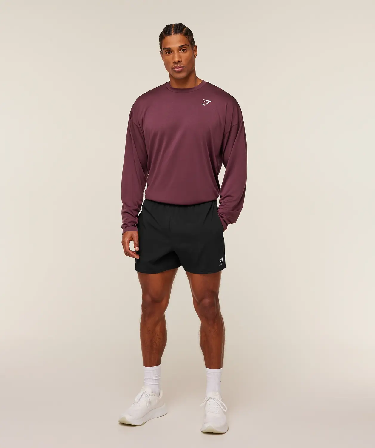 Arrival Oversized Long Sleeve T-Shirt Oversized Fit - Image 4