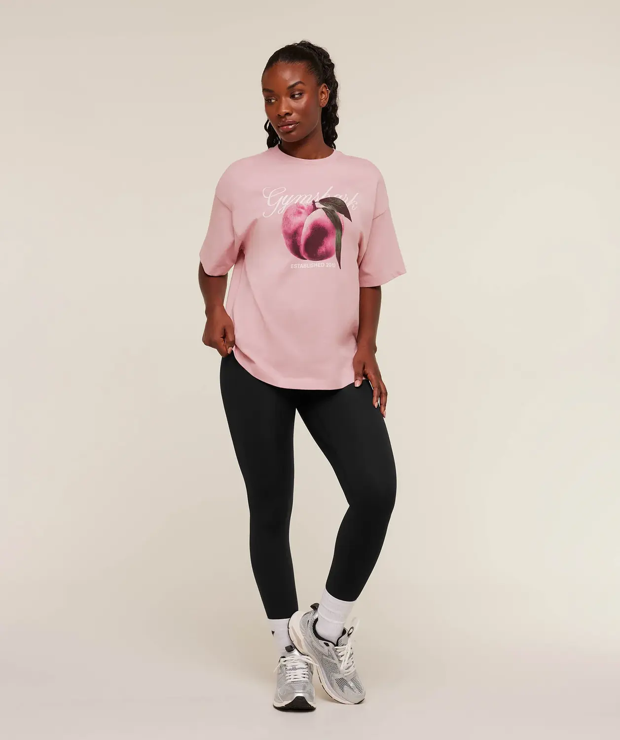 Juicy Peach Short Sleeve T-Shirt Oversized Fit - Image 4