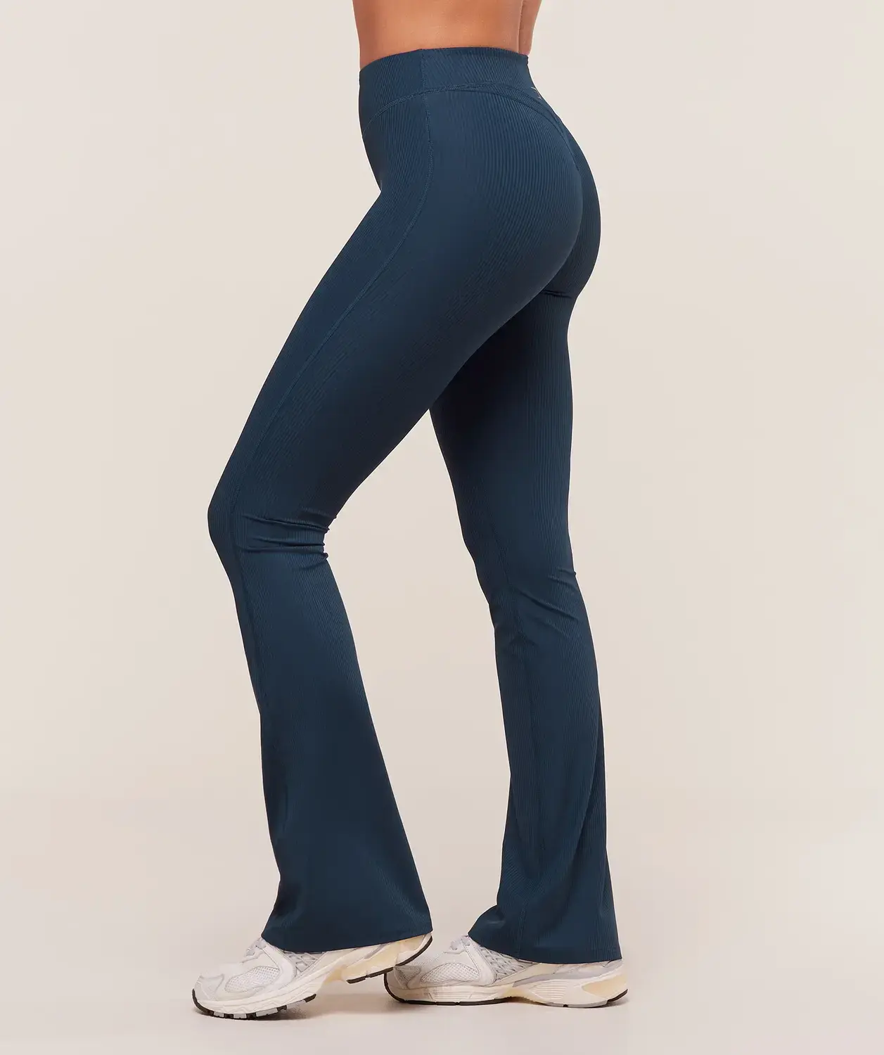 Ribbed Flared Leggings Regular - Image 3