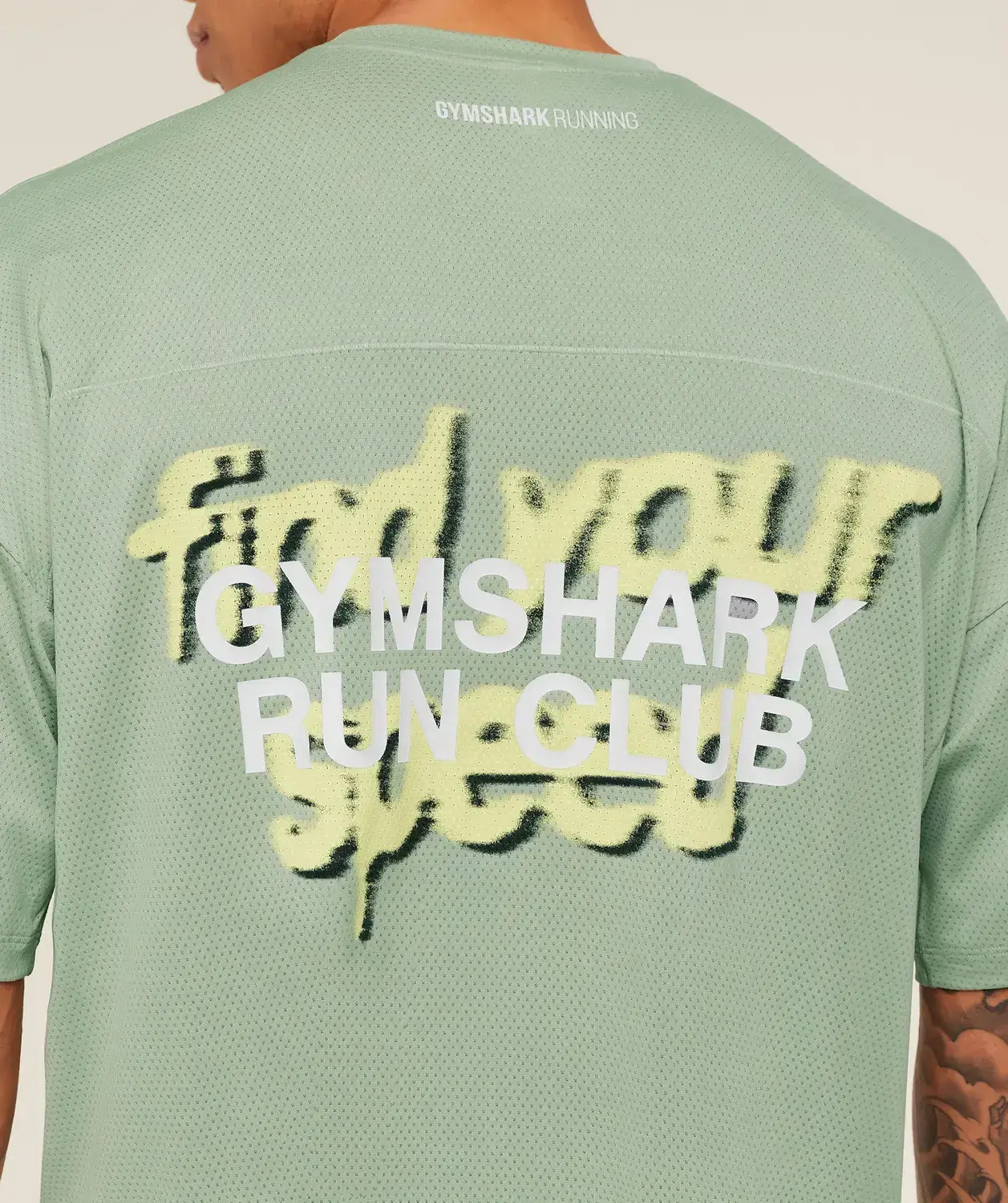 Running Graphic T-Shirt Oversized Fit - Image 6