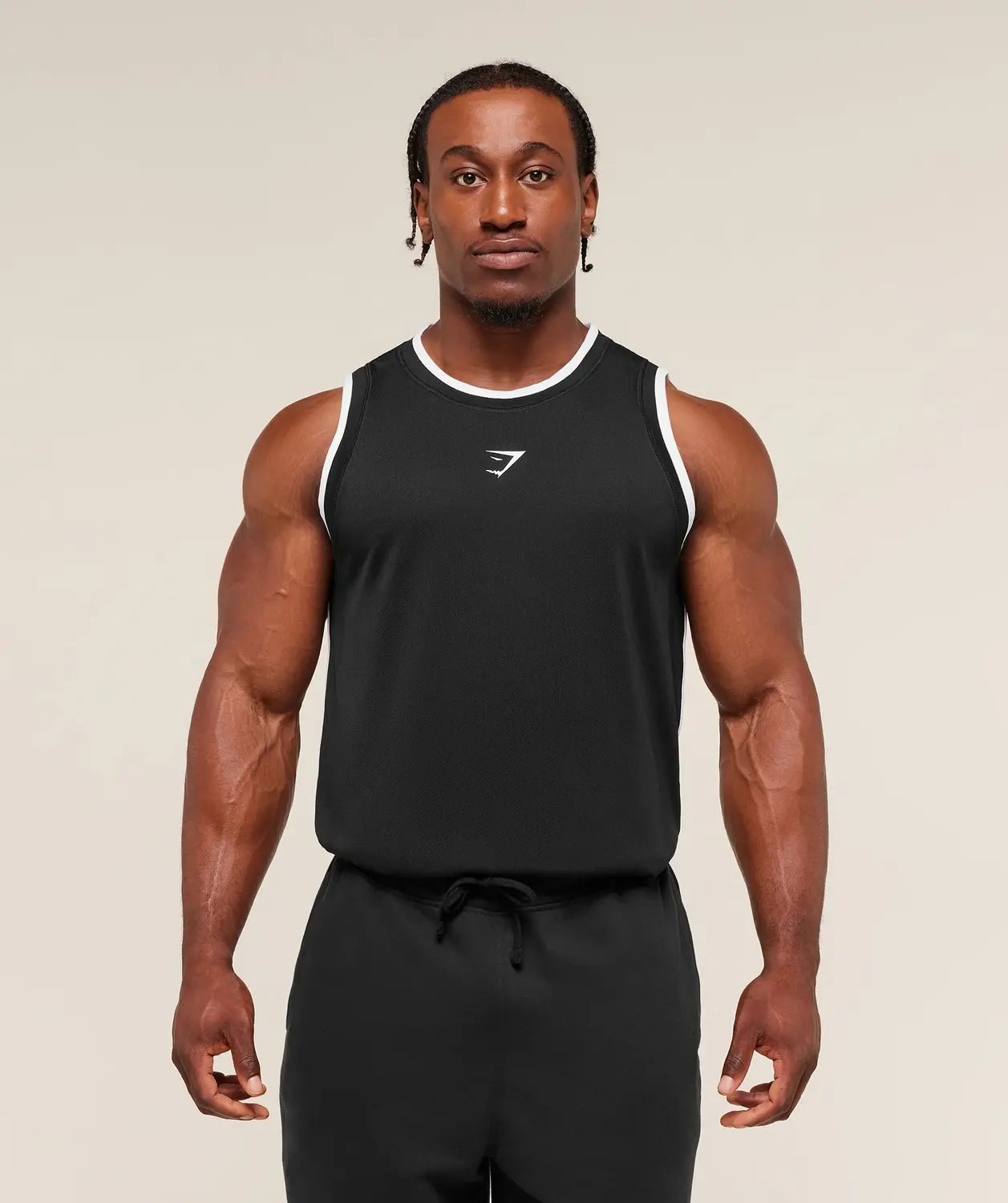 Graphic Basketball Mesh Tank - Image 2