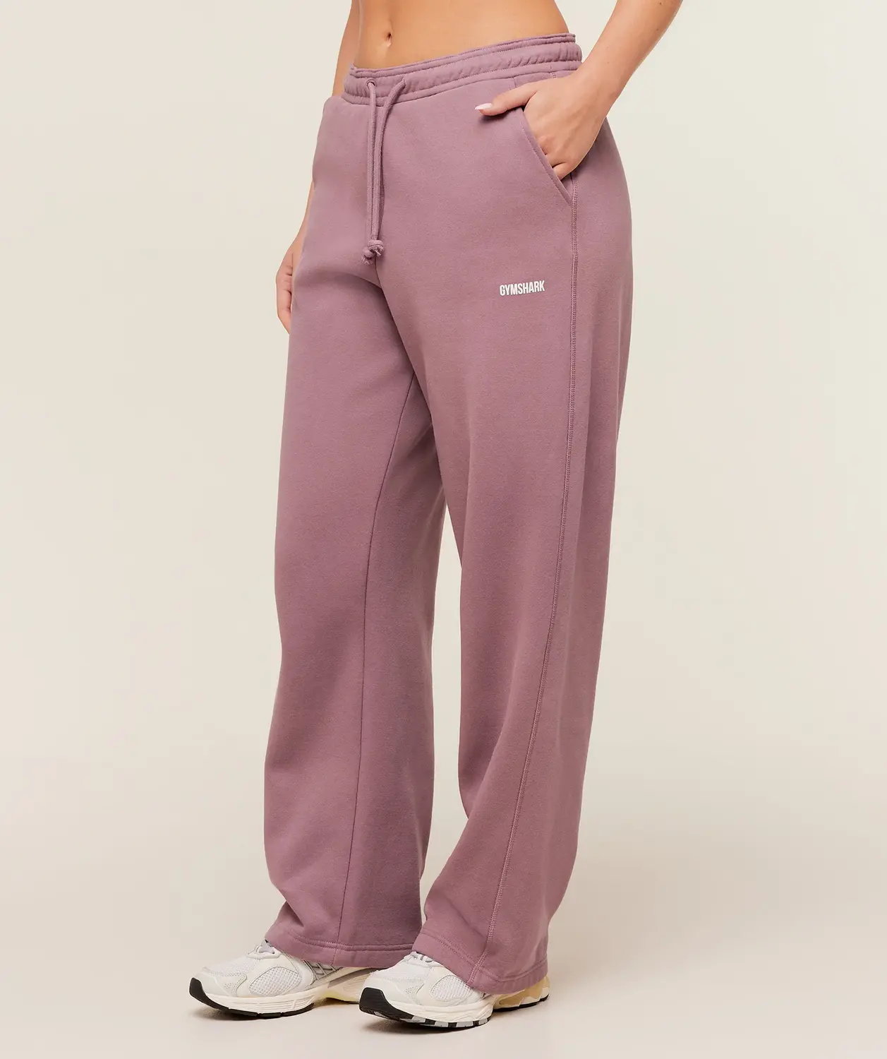 Cosy Luxe Straight Leg Regular Joggers Oversized Fit - Image 3