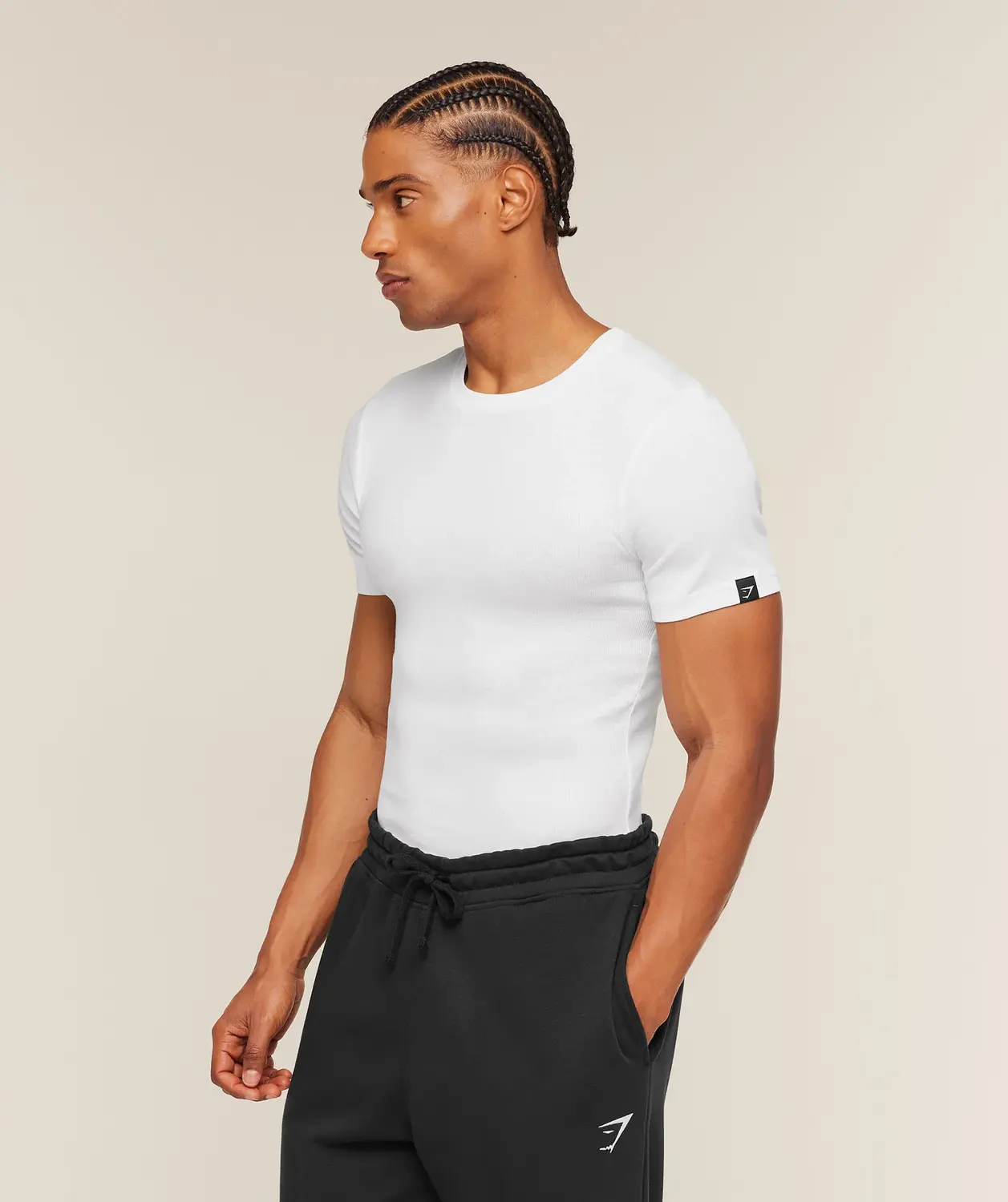 Ribbed T-Shirt Muscle Fit - Image 3