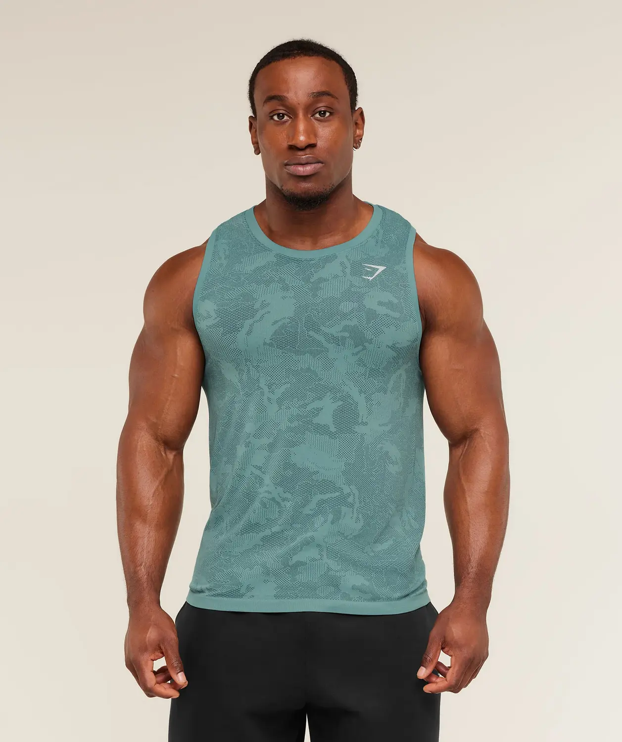 Geo Seamless Tank Slim Fit - Image 5