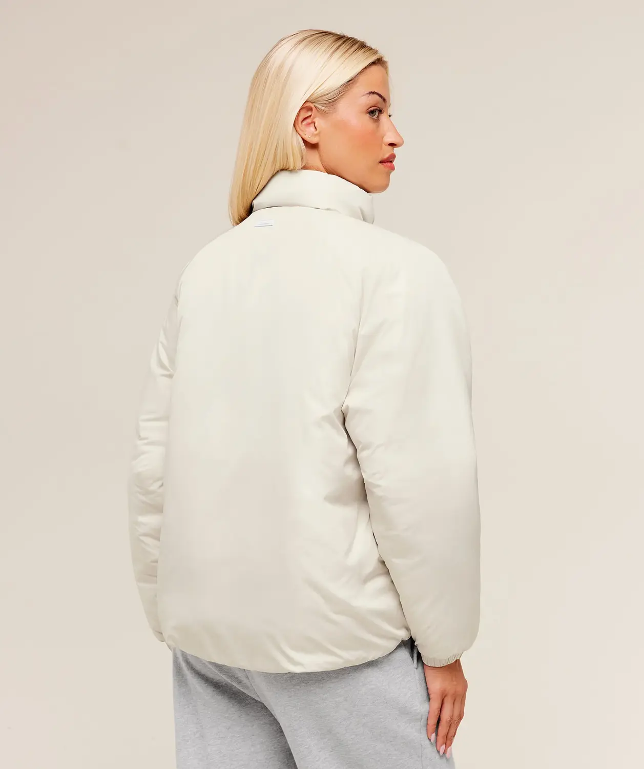 Oversized Puffer Jacket Oversized Fit - Image 2