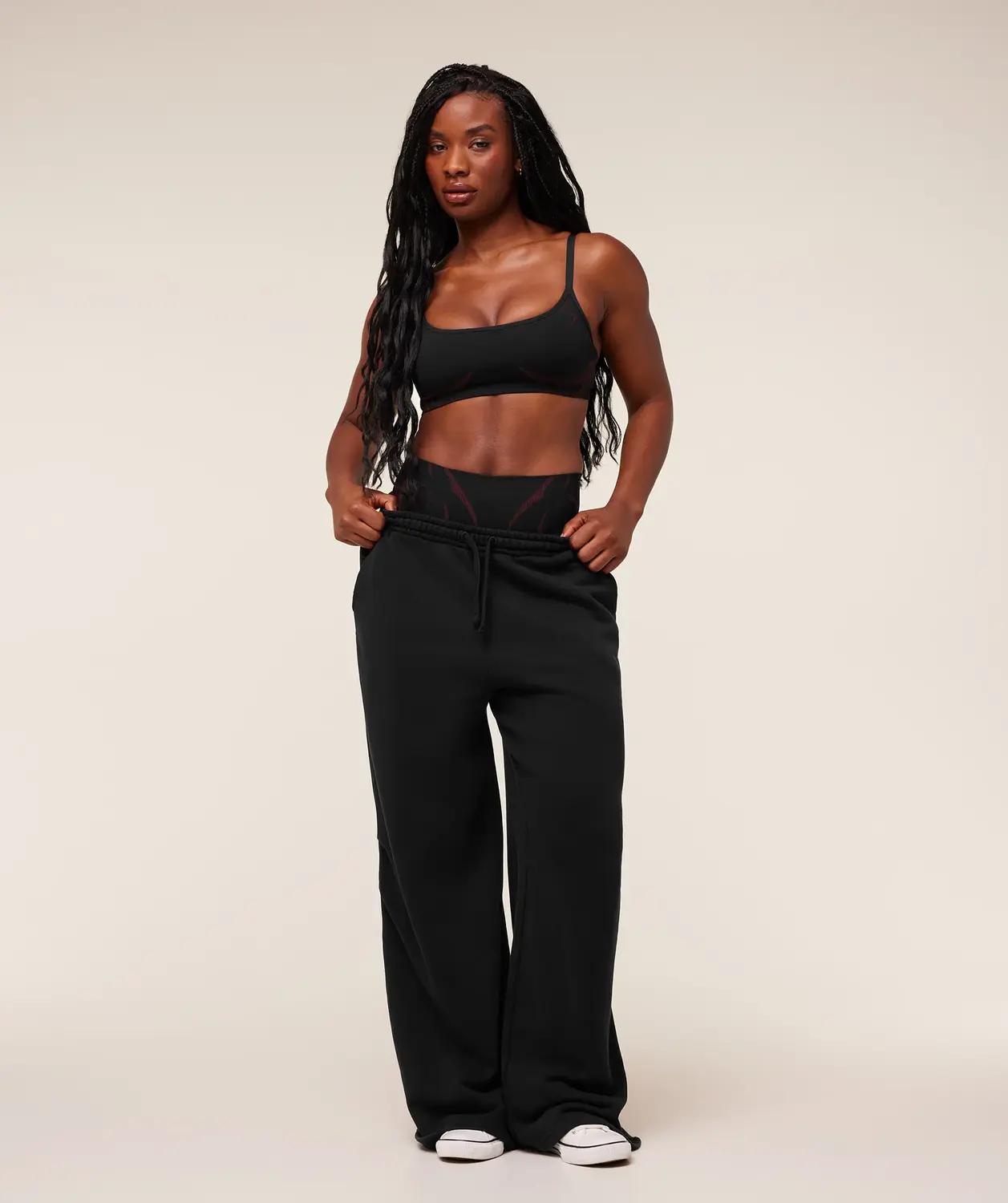 Pump Cover Structured Fleece Pant Oversized Fit - Image 5