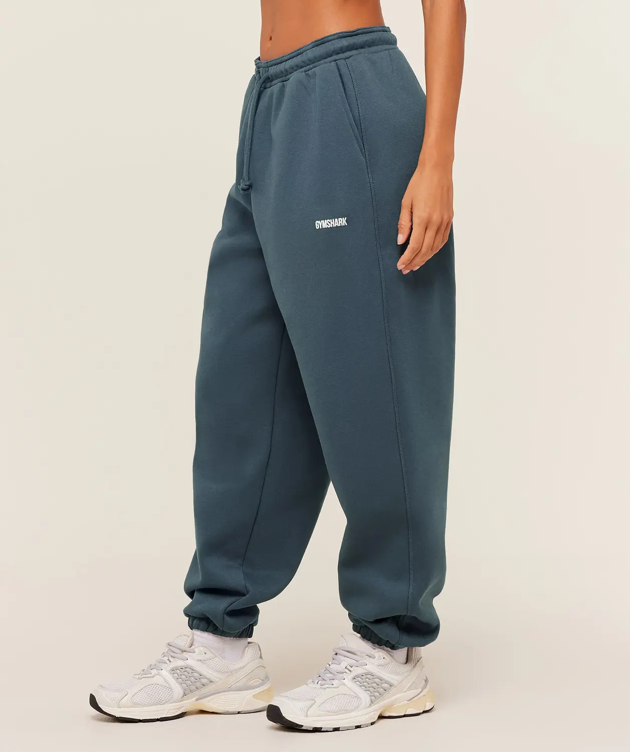 Cosy Luxe Cuffed Joggers Oversized Fit - Image 3