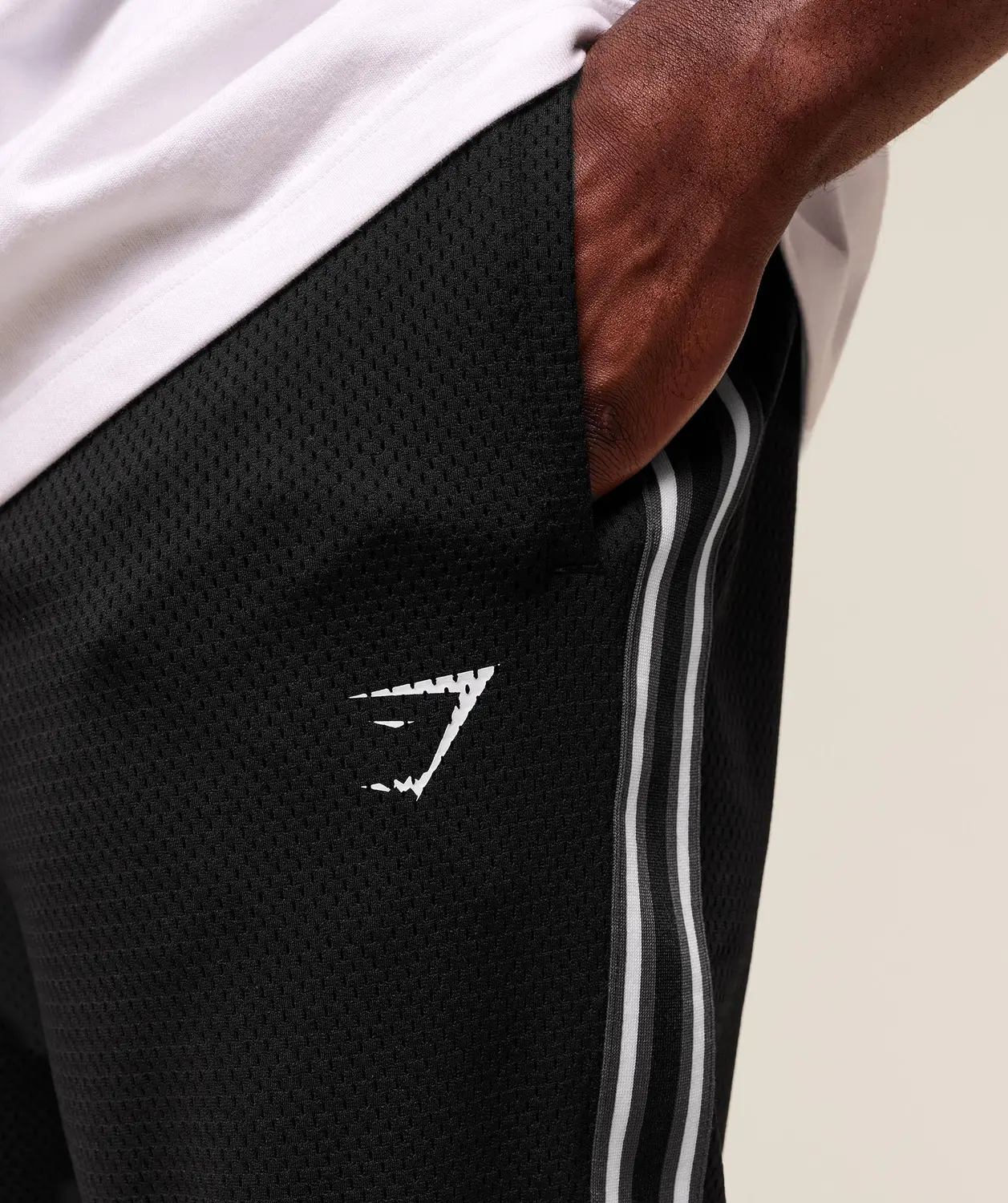 Mesh Straight Leg Pant Oversized Fit - Image 5