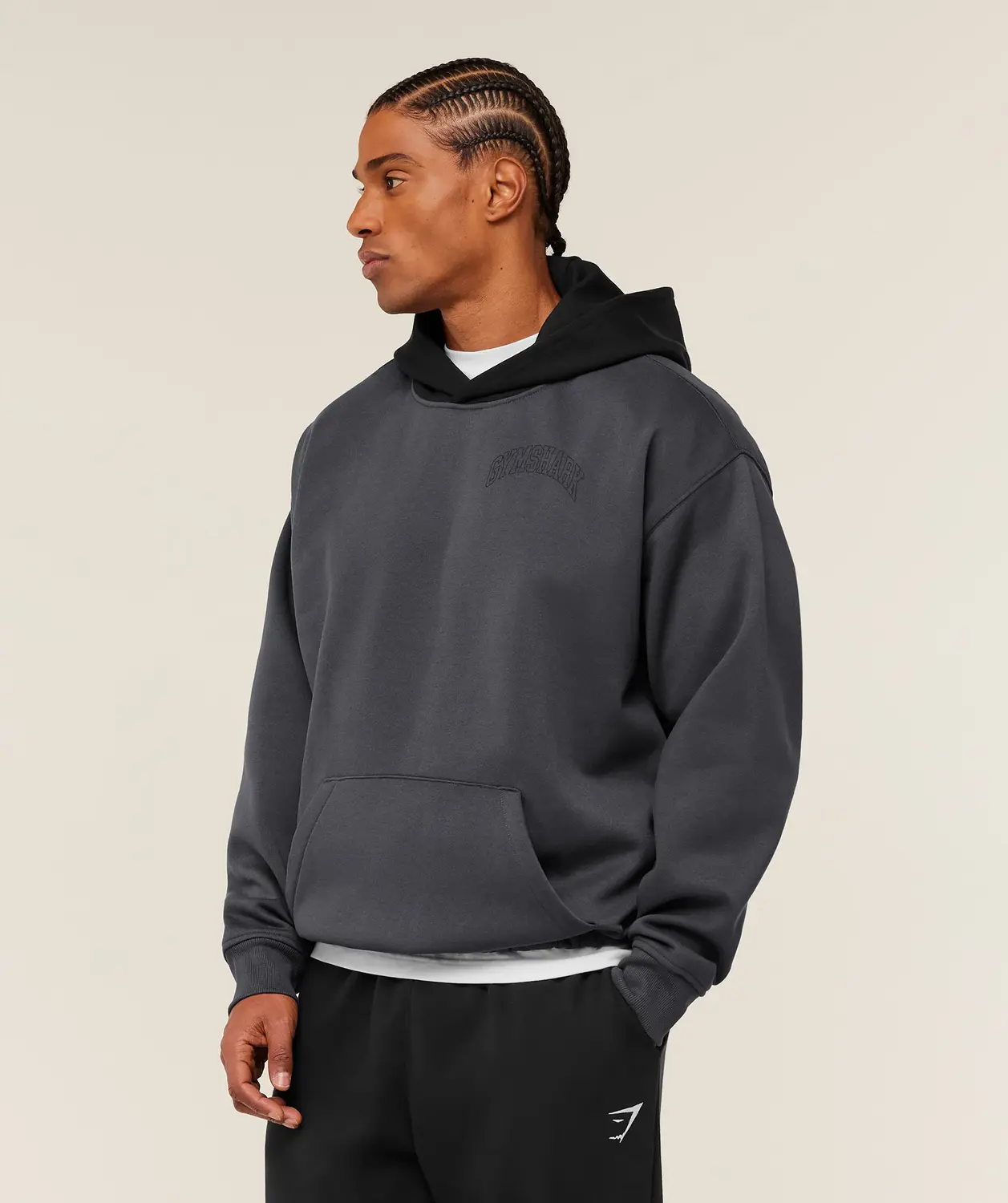 Collegiate Tech Hoodie Oversized Fit - Image 3