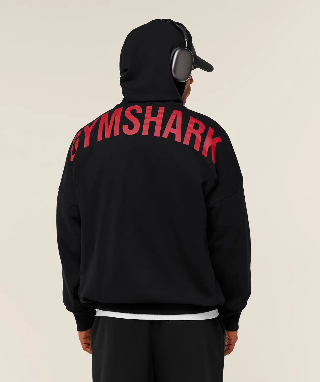 Power Zip Up Hoodie Oversized Fit