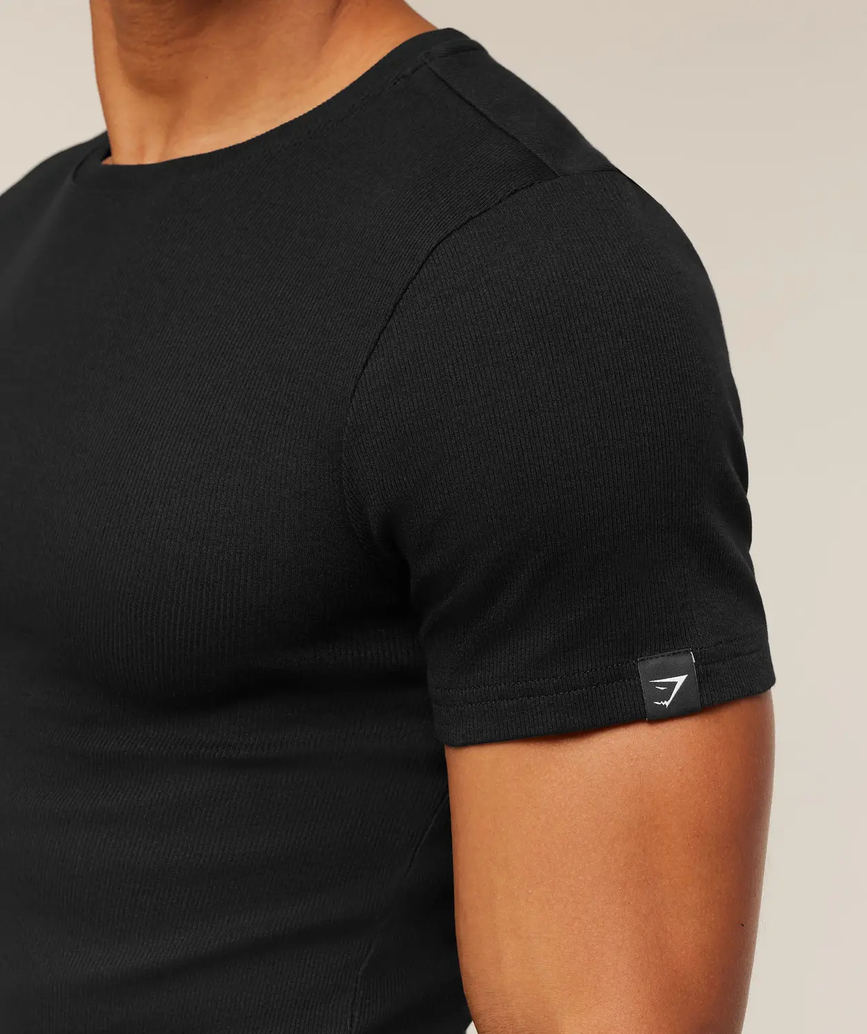 Ribbed T-Shirt Muscle Fit - Image 3