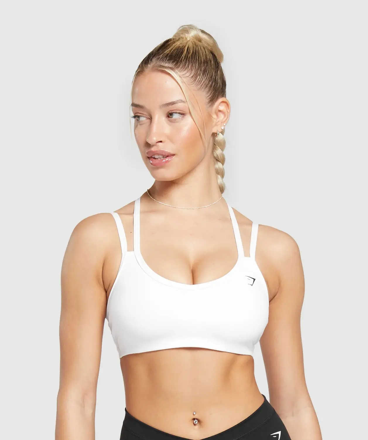 Strap Feature Sports Bra Medium Support - Image 2