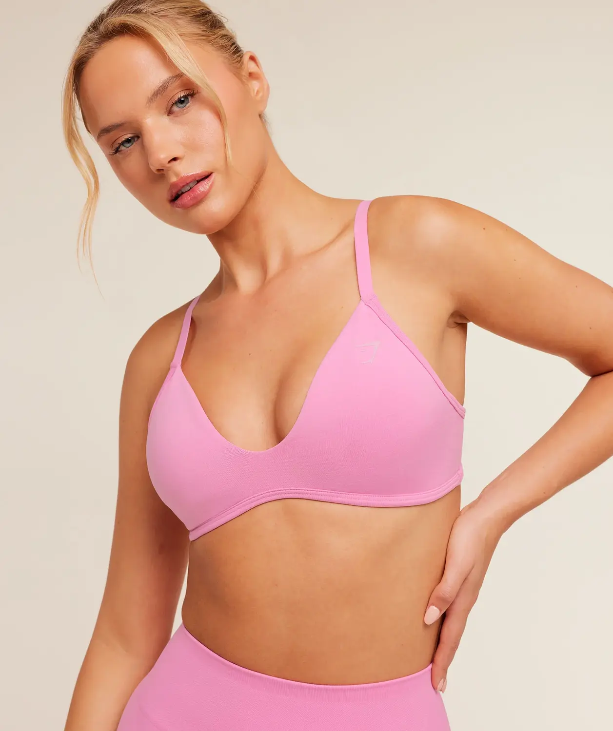Soft Sculpt V-Neck Sports Bra Light Support - Image 6