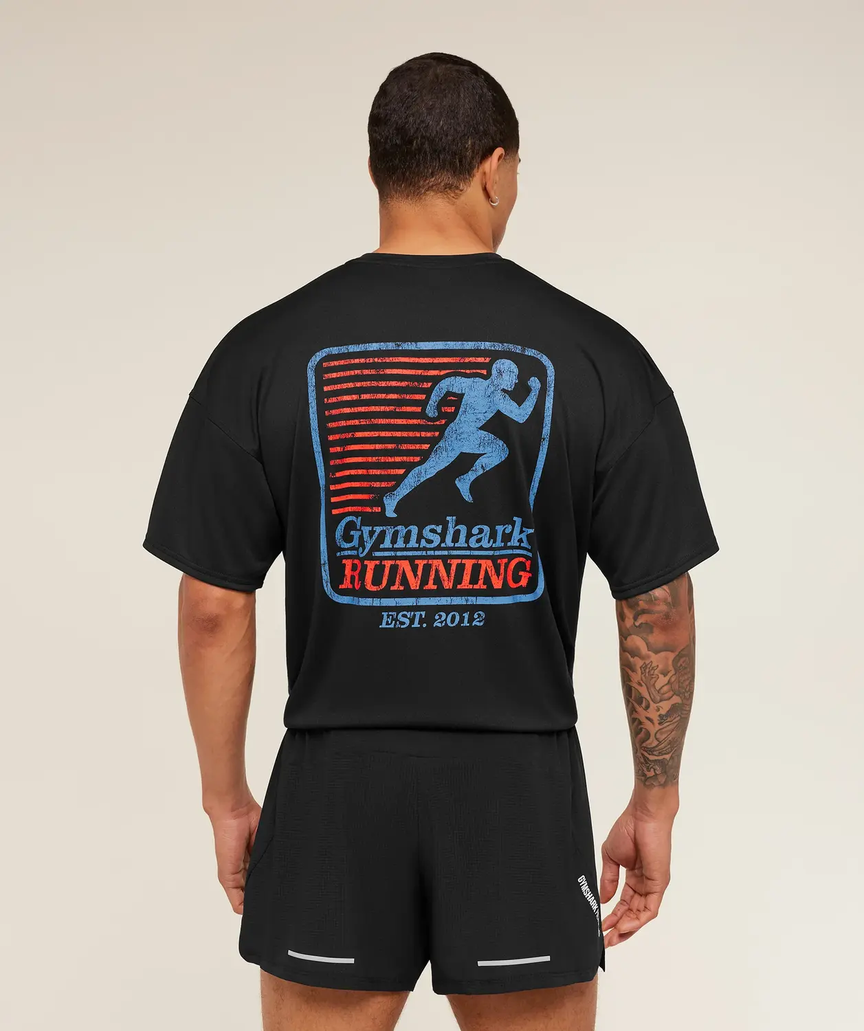 Run Club Graphic T-Shirt Oversized Fit