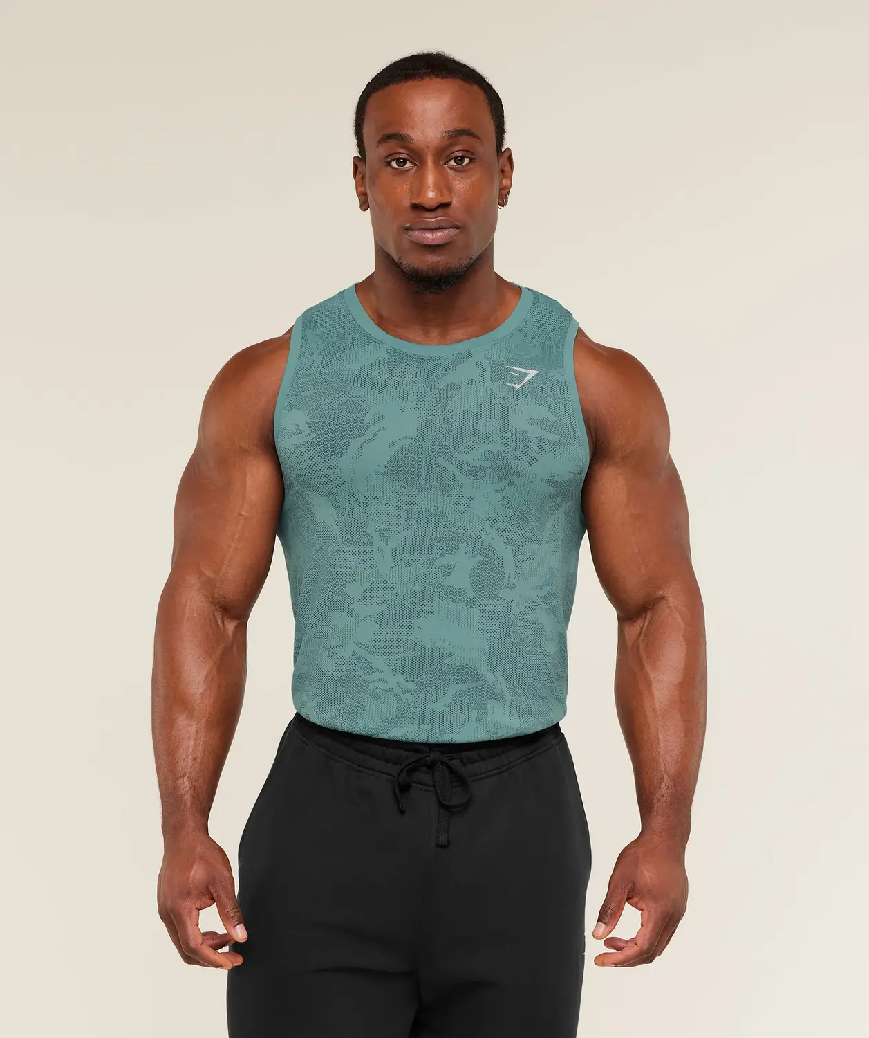 Geo Seamless Tank Slim Fit