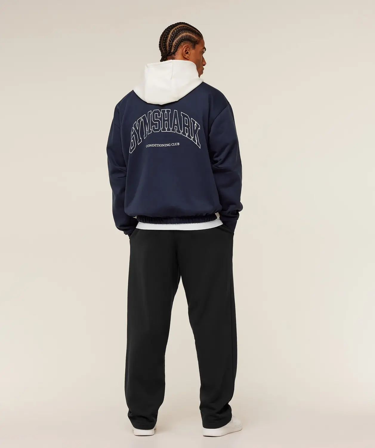 Collegiate Tech Hoodie Oversized Fit - Image 6