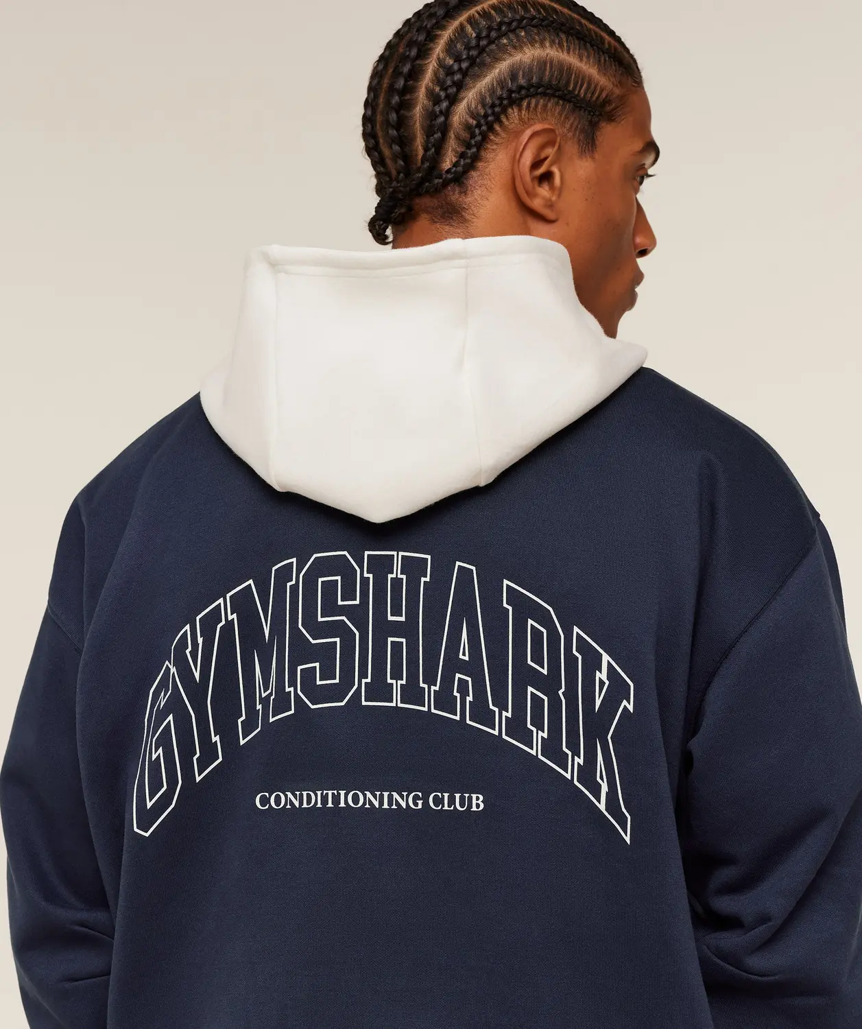 Collegiate Tech Hoodie Oversized Fit - Image 4