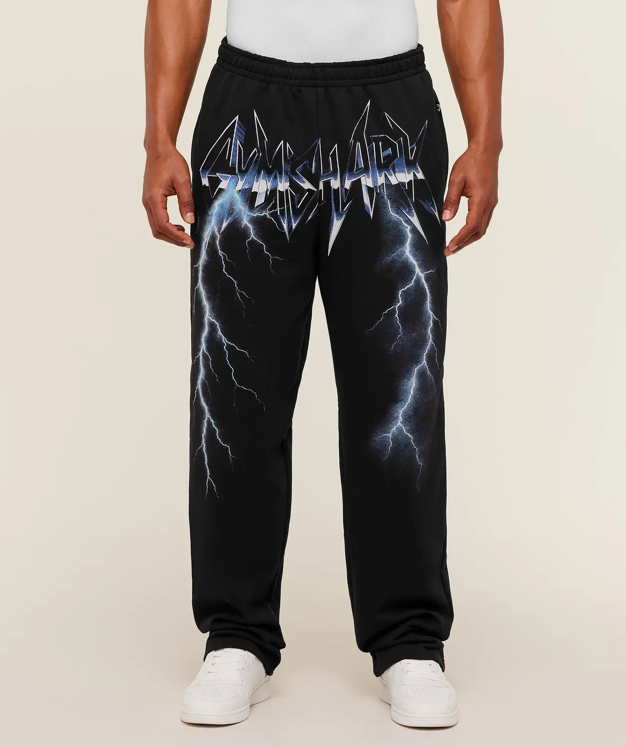 Eagle Band Style Graphic Straight Leg Pants Regular Fit