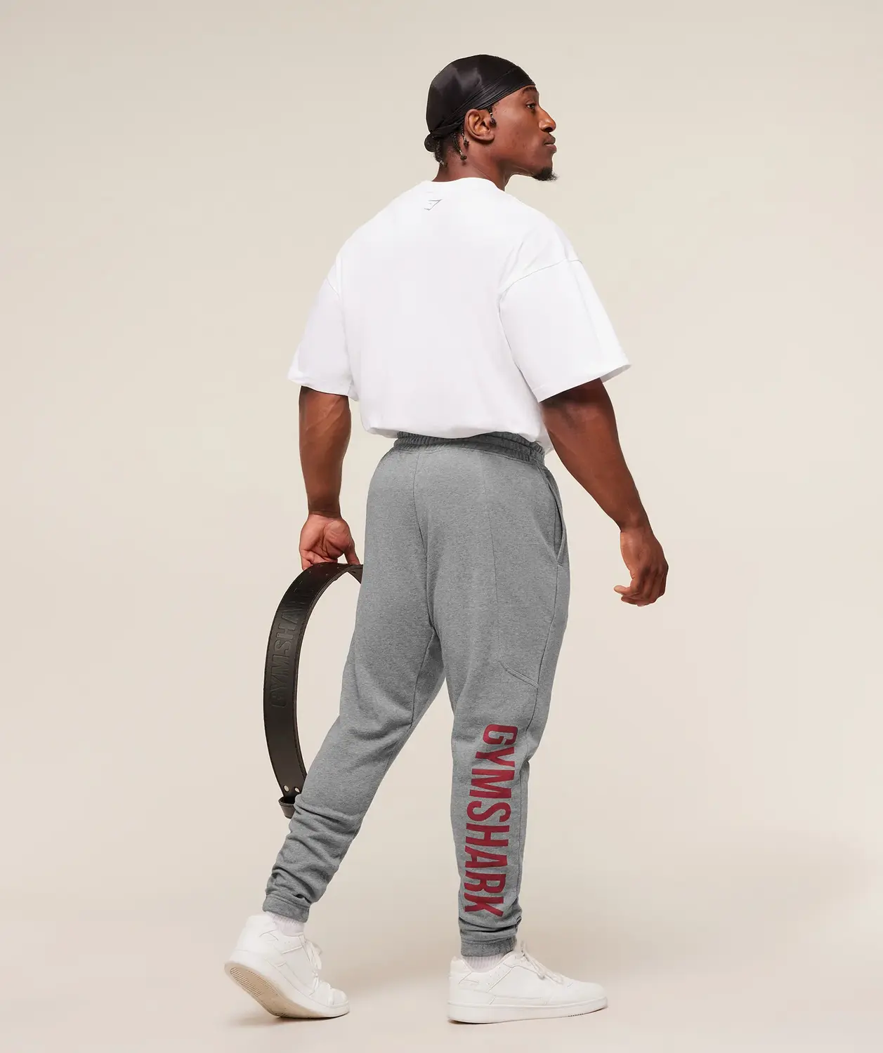 Power Wordmark Joggers Oversized Fit - Image 7