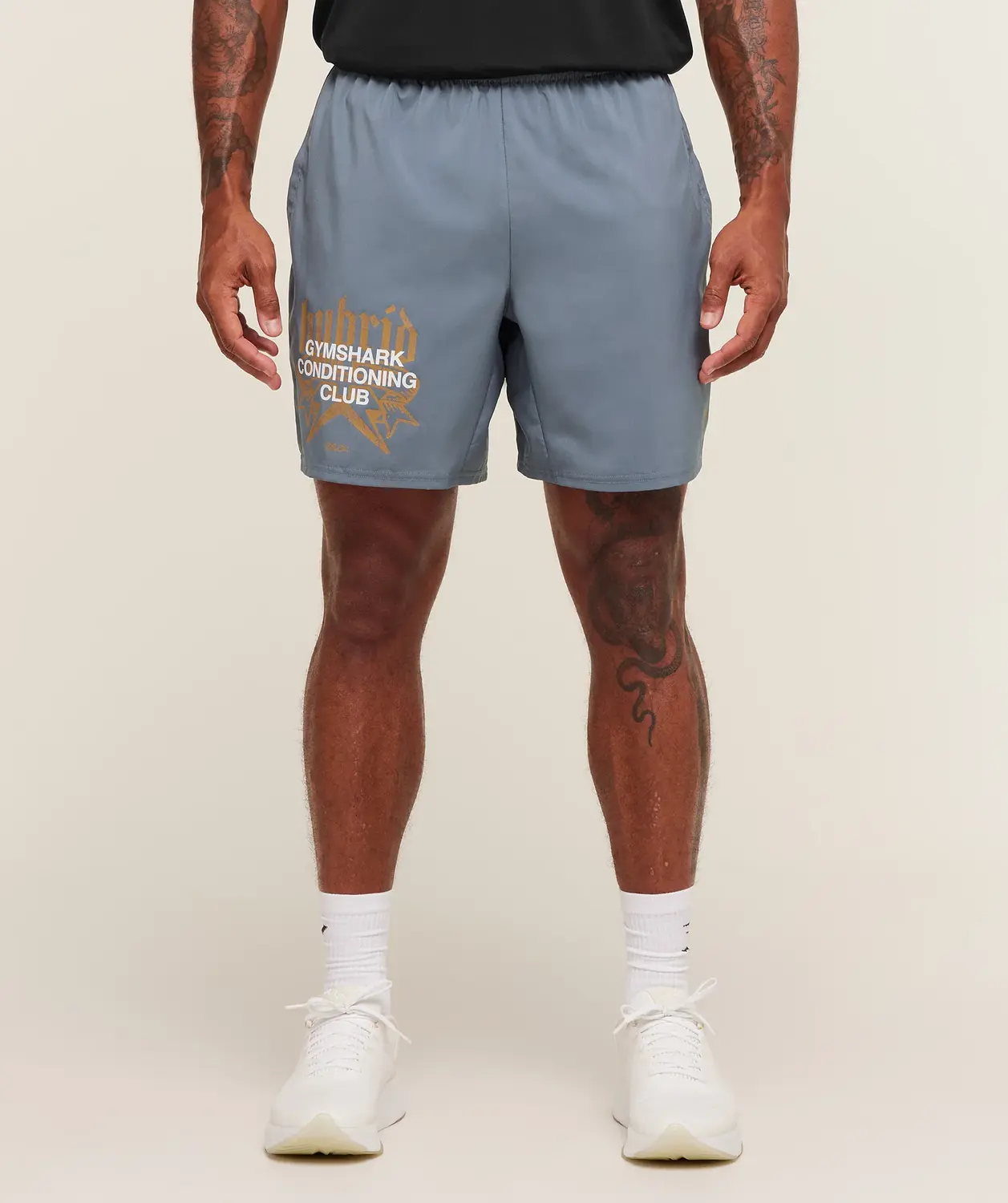 Hybrid Graphic 7" Shorts Slim Fit