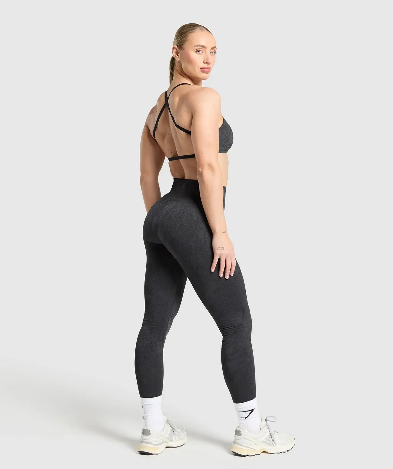 Adapt Camo Cross Back Sports Bra Light Support - Image 4